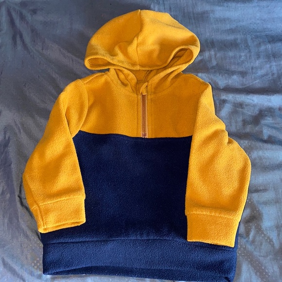 Old Navy | Shirts u0026 Tops | Old Navy Toddler Boy Fleece Sweatshirt With  Hoodie | Poshmark